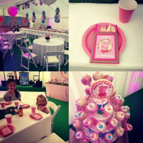 Sofia Vardy's 2nd birthday.